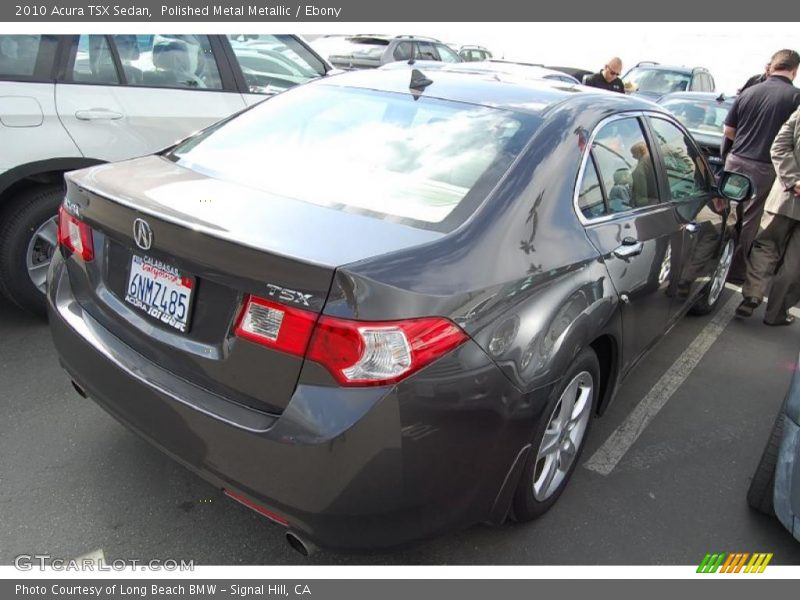 Polished Metal Metallic / Ebony 2010 Acura TSX Sedan