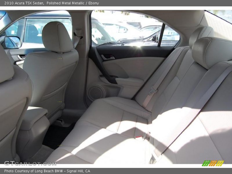 Polished Metal Metallic / Ebony 2010 Acura TSX Sedan