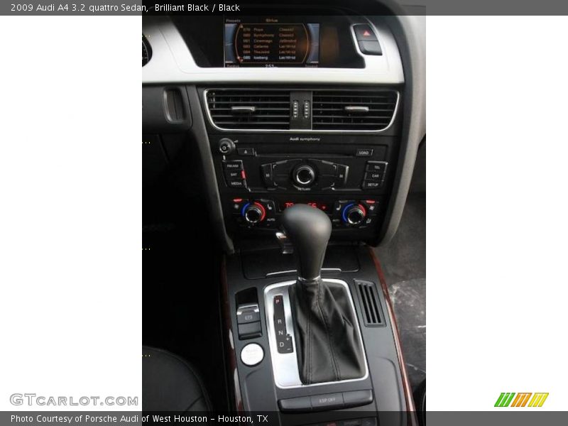 Brilliant Black / Black 2009 Audi A4 3.2 quattro Sedan