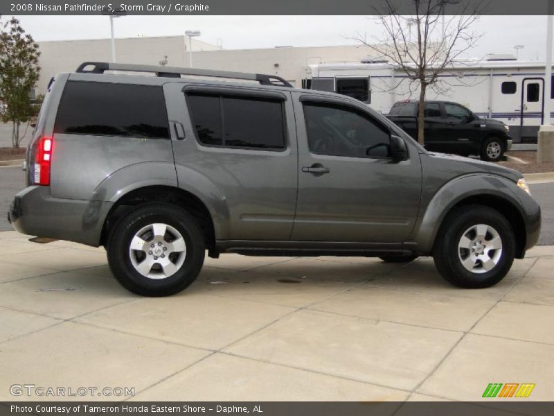 Storm Gray / Graphite 2008 Nissan Pathfinder S