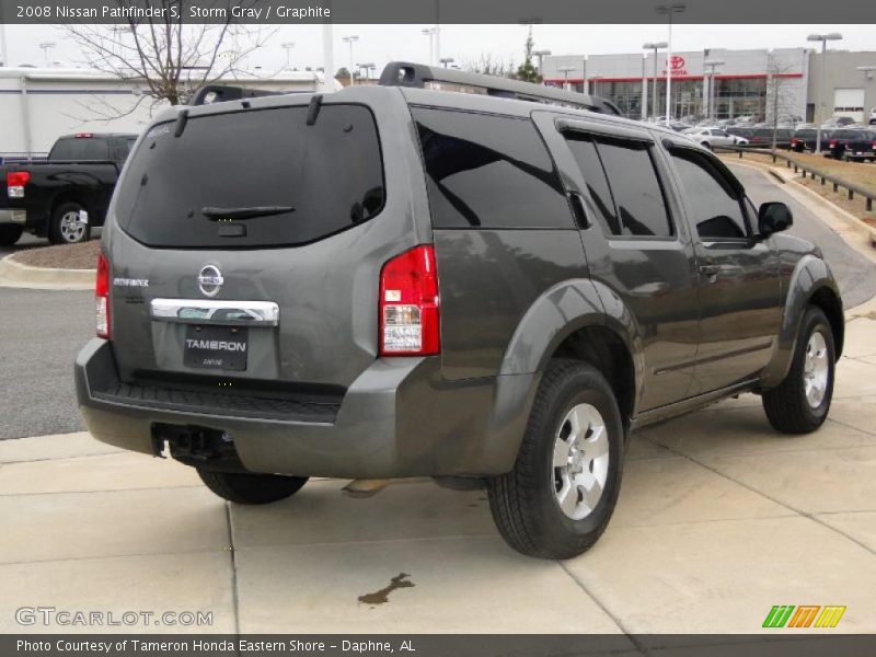 Storm Gray / Graphite 2008 Nissan Pathfinder S