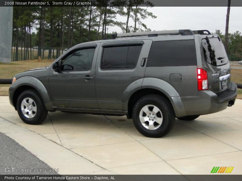 Storm Gray / Graphite 2008 Nissan Pathfinder S