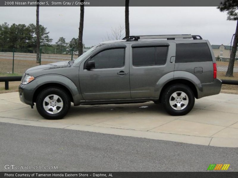 Storm Gray / Graphite 2008 Nissan Pathfinder S