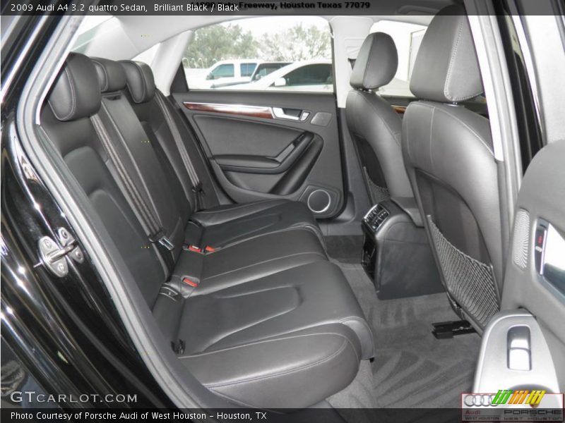 Brilliant Black / Black 2009 Audi A4 3.2 quattro Sedan
