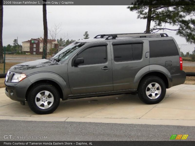 Storm Gray / Graphite 2008 Nissan Pathfinder S
