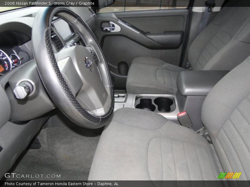 Storm Gray / Graphite 2008 Nissan Pathfinder S