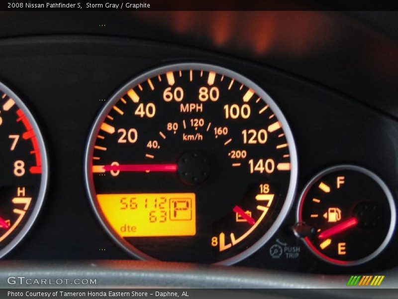 Storm Gray / Graphite 2008 Nissan Pathfinder S