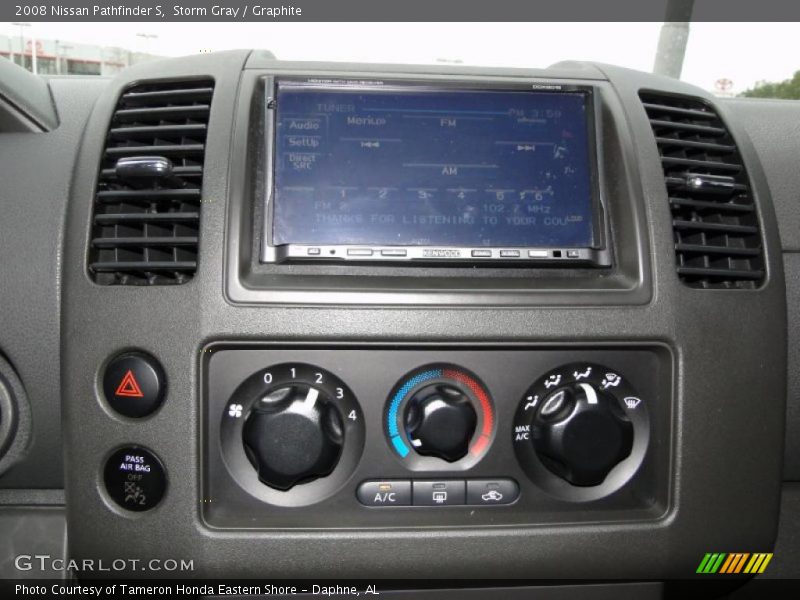 Storm Gray / Graphite 2008 Nissan Pathfinder S