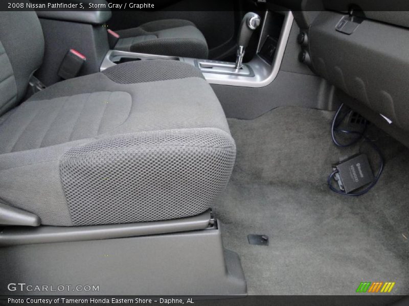 Storm Gray / Graphite 2008 Nissan Pathfinder S