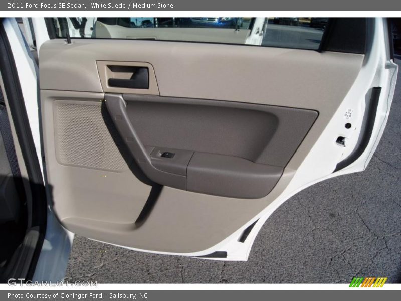 White Suede / Medium Stone 2011 Ford Focus SE Sedan