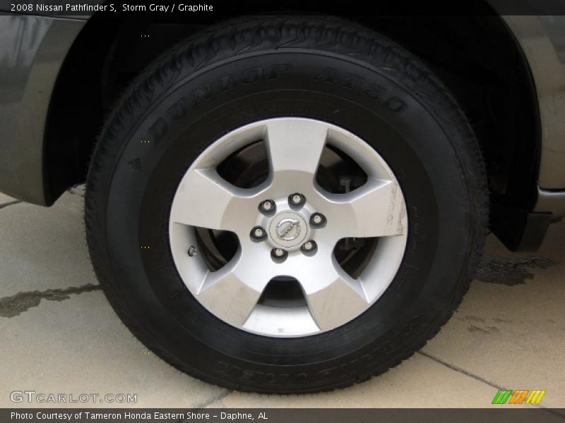Storm Gray / Graphite 2008 Nissan Pathfinder S