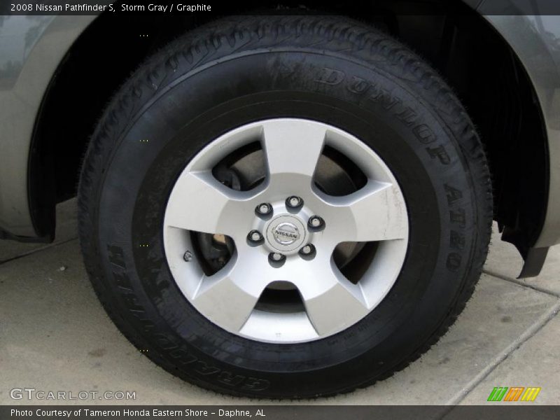 Storm Gray / Graphite 2008 Nissan Pathfinder S