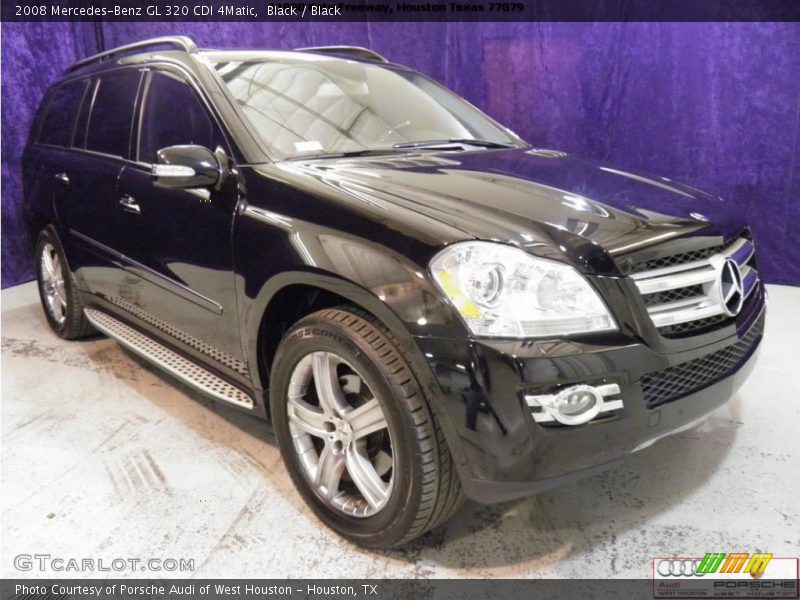 Black / Black 2008 Mercedes-Benz GL 320 CDI 4Matic