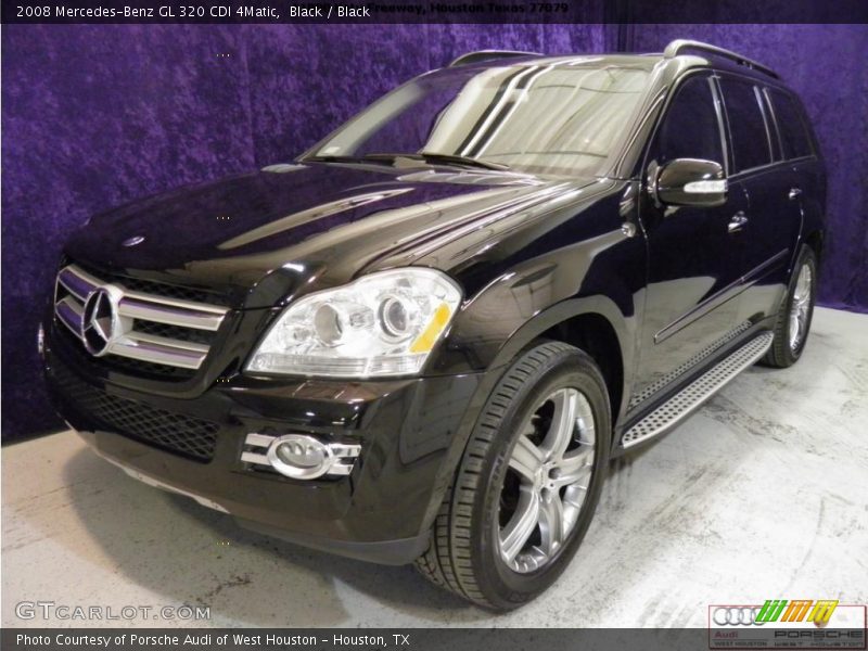 Black / Black 2008 Mercedes-Benz GL 320 CDI 4Matic