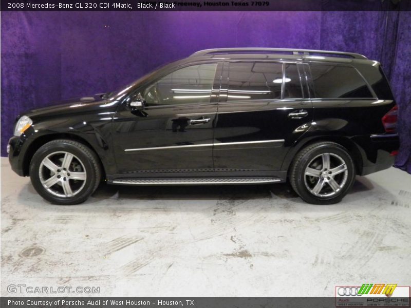 Black / Black 2008 Mercedes-Benz GL 320 CDI 4Matic