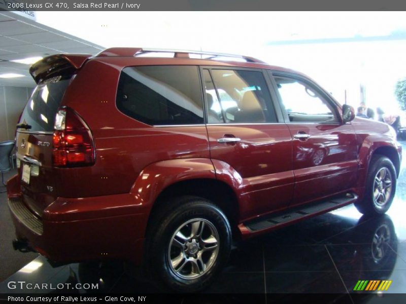 Salsa Red Pearl / Ivory 2008 Lexus GX 470