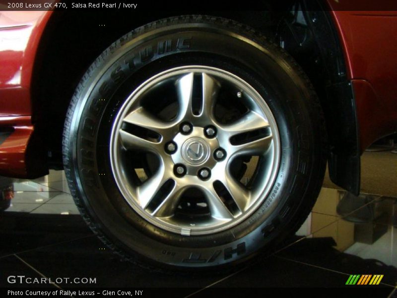 Salsa Red Pearl / Ivory 2008 Lexus GX 470