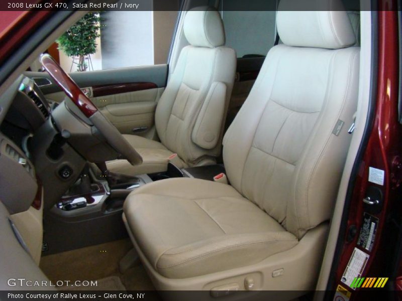 Salsa Red Pearl / Ivory 2008 Lexus GX 470