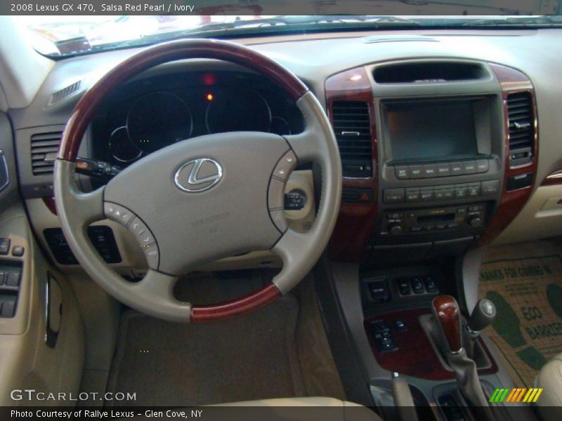 Salsa Red Pearl / Ivory 2008 Lexus GX 470