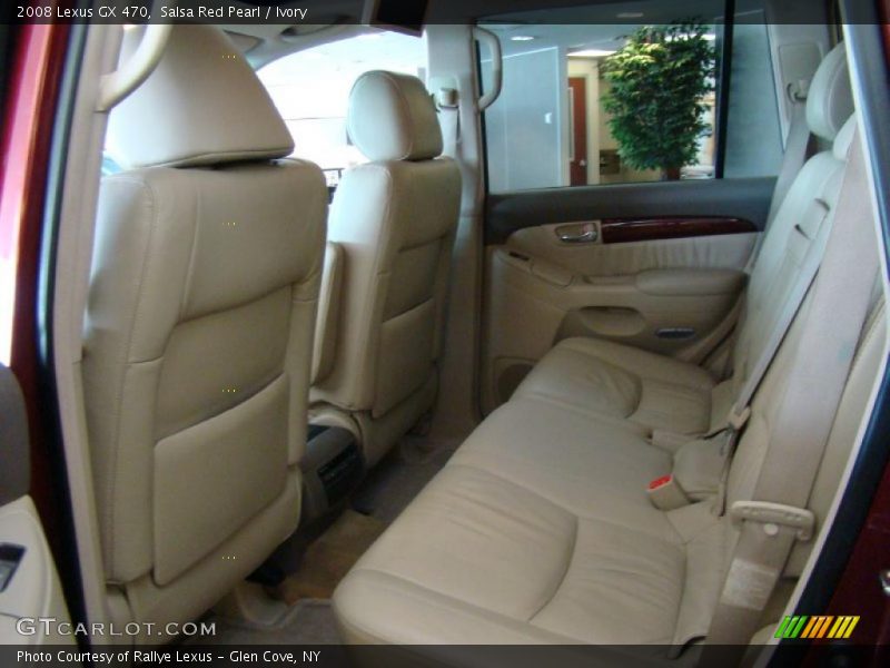 Salsa Red Pearl / Ivory 2008 Lexus GX 470