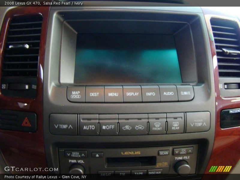 Salsa Red Pearl / Ivory 2008 Lexus GX 470