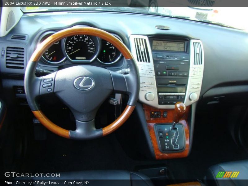 Millinnium Silver Metallic / Black 2004 Lexus RX 330 AWD