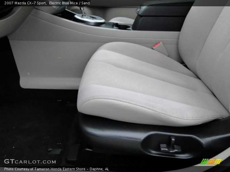 Electric Blue Mica / Sand 2007 Mazda CX-7 Sport