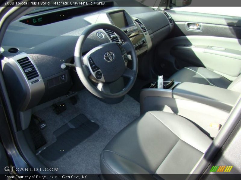 Magnetic Gray Metallic / Gray 2008 Toyota Prius Hybrid