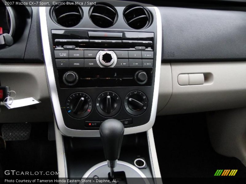 Electric Blue Mica / Sand 2007 Mazda CX-7 Sport