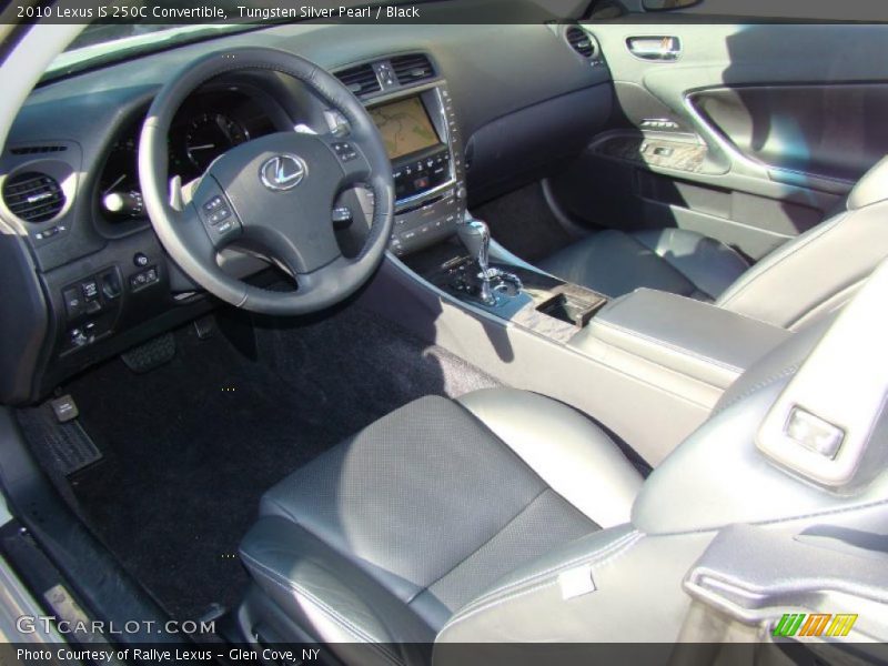 Black Interior - 2010 IS 250C Convertible 