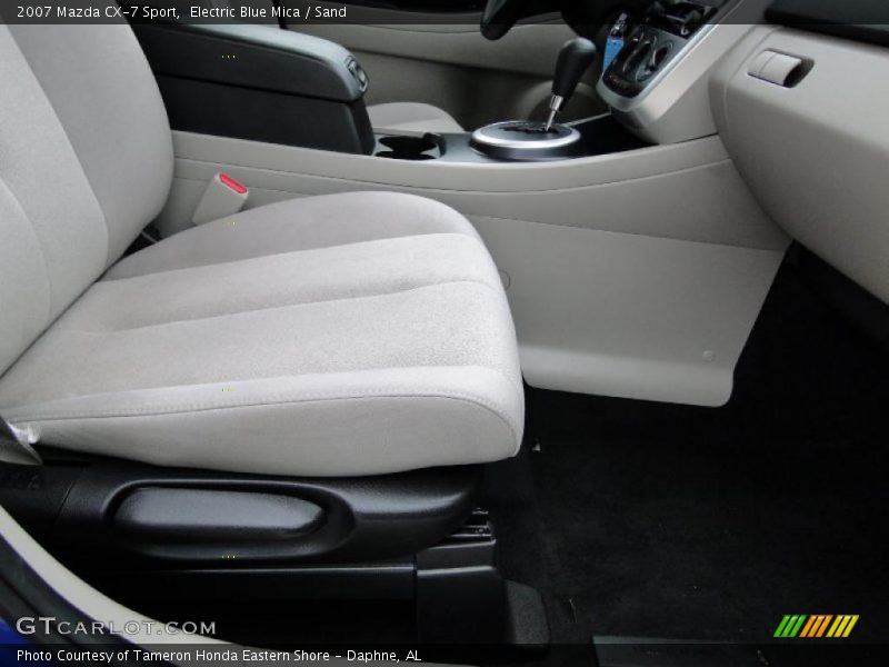 Electric Blue Mica / Sand 2007 Mazda CX-7 Sport