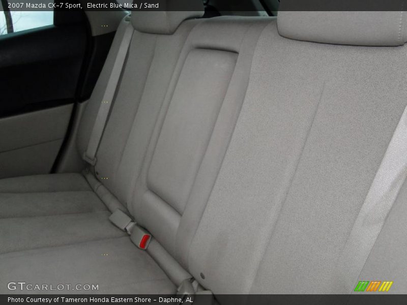 Electric Blue Mica / Sand 2007 Mazda CX-7 Sport