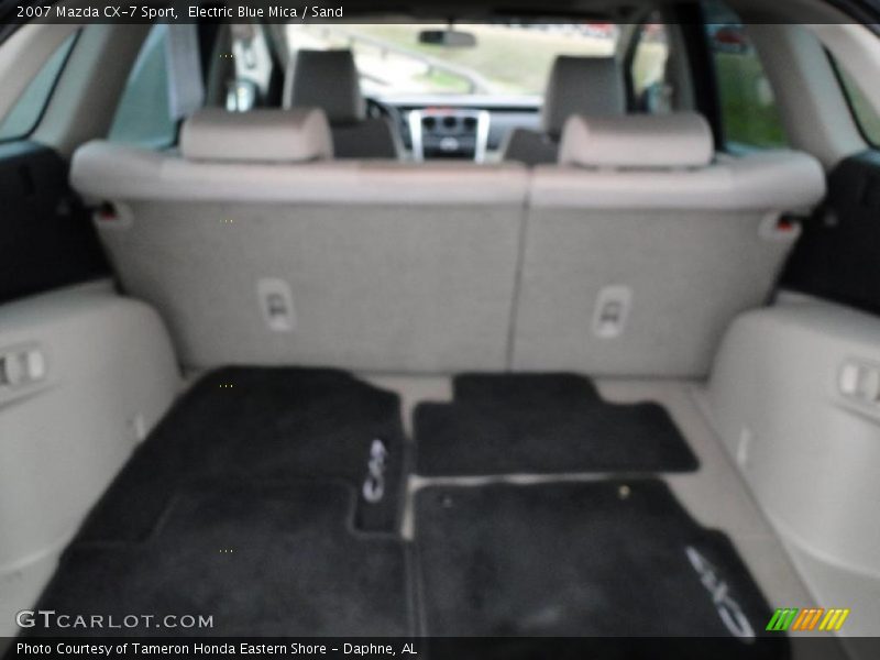 Electric Blue Mica / Sand 2007 Mazda CX-7 Sport