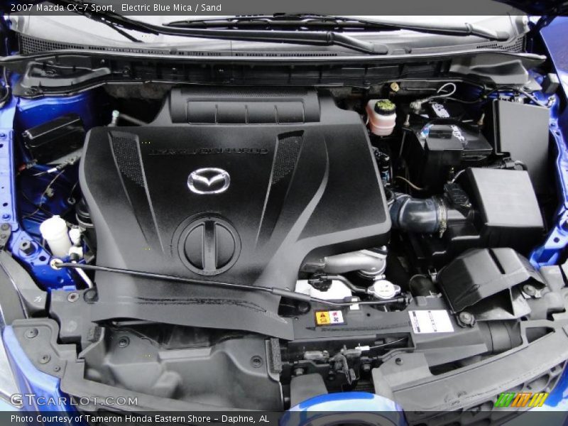 Electric Blue Mica / Sand 2007 Mazda CX-7 Sport