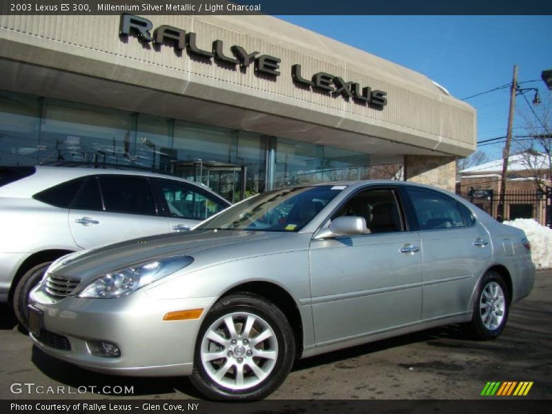 Millennium Silver Metallic / Light Charcoal 2003 Lexus ES 300