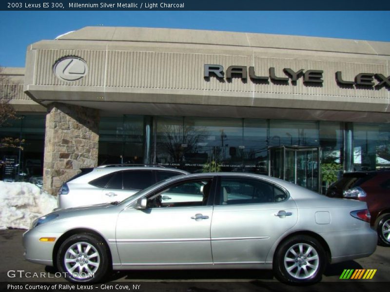 Millennium Silver Metallic / Light Charcoal 2003 Lexus ES 300