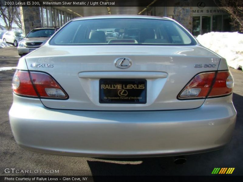 Millennium Silver Metallic / Light Charcoal 2003 Lexus ES 300