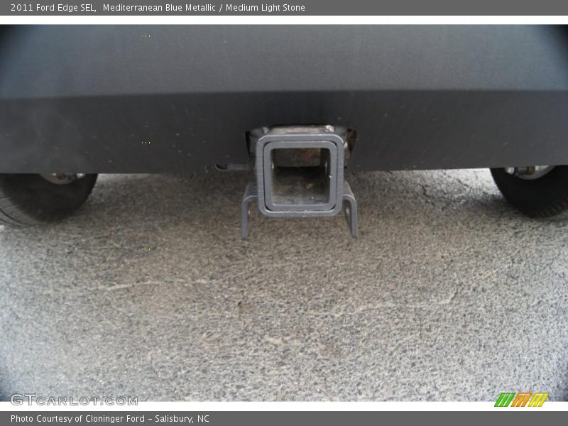 Mediterranean Blue Metallic / Medium Light Stone 2011 Ford Edge SEL