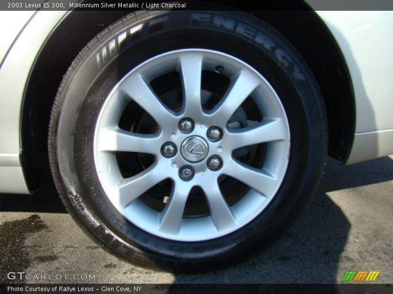 Millennium Silver Metallic / Light Charcoal 2003 Lexus ES 300