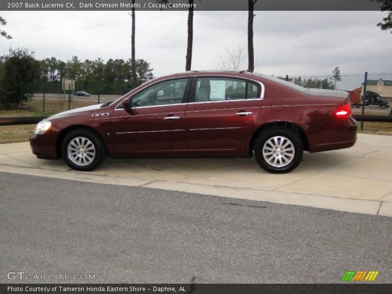 Dark Crimson Metallic / Cocoa/Cashmere 2007 Buick Lucerne CX