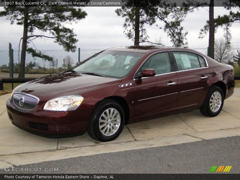 Dark Crimson Metallic / Cocoa/Cashmere 2007 Buick Lucerne CX