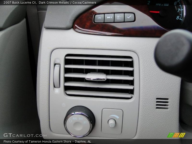Dark Crimson Metallic / Cocoa/Cashmere 2007 Buick Lucerne CX