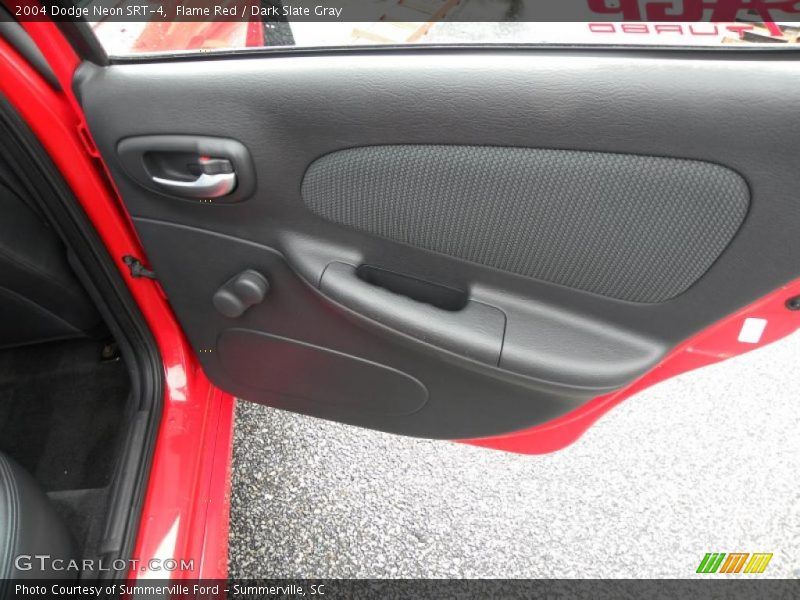 Flame Red / Dark Slate Gray 2004 Dodge Neon SRT-4