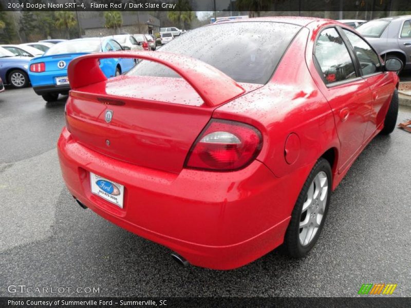 Flame Red / Dark Slate Gray 2004 Dodge Neon SRT-4