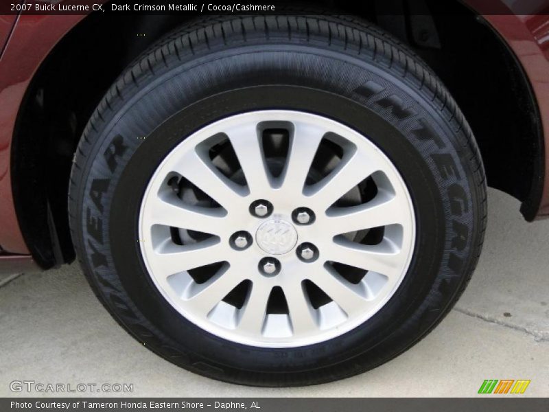 Dark Crimson Metallic / Cocoa/Cashmere 2007 Buick Lucerne CX