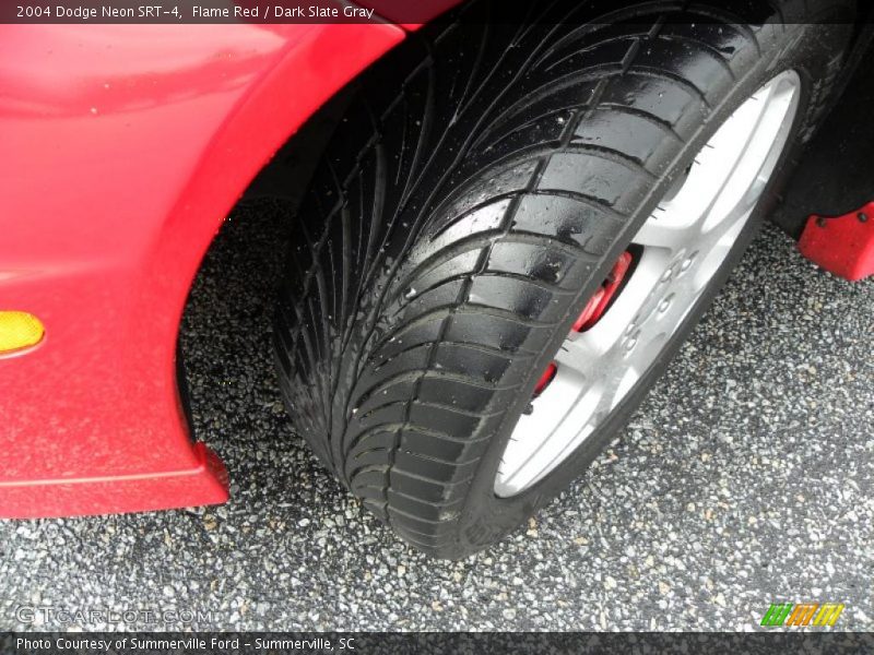 Flame Red / Dark Slate Gray 2004 Dodge Neon SRT-4