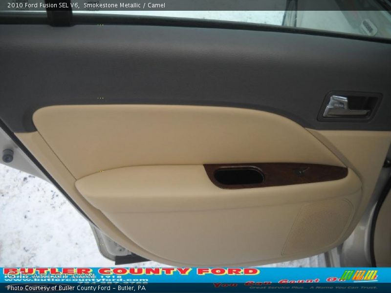 Smokestone Metallic / Camel 2010 Ford Fusion SEL V6