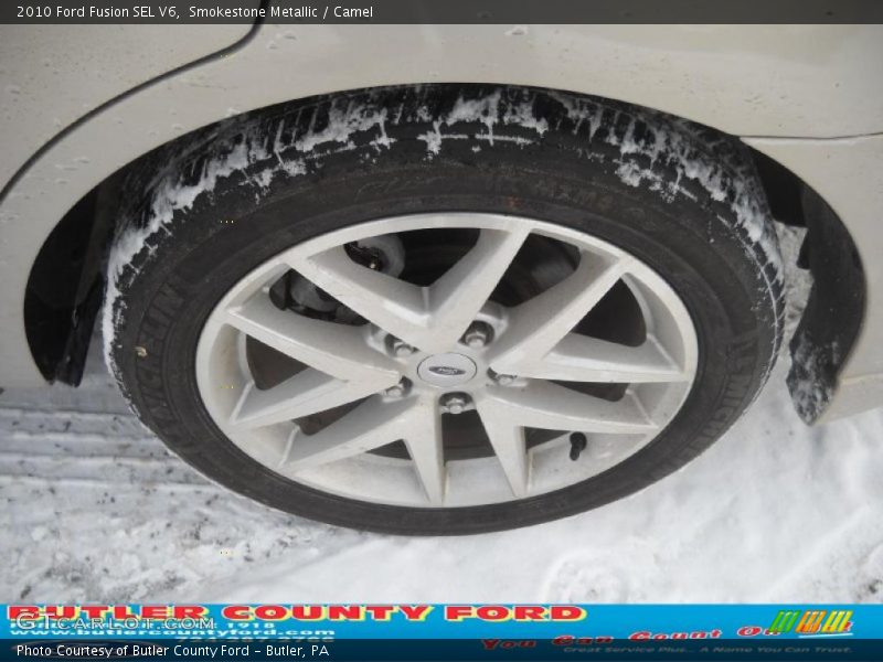 Smokestone Metallic / Camel 2010 Ford Fusion SEL V6