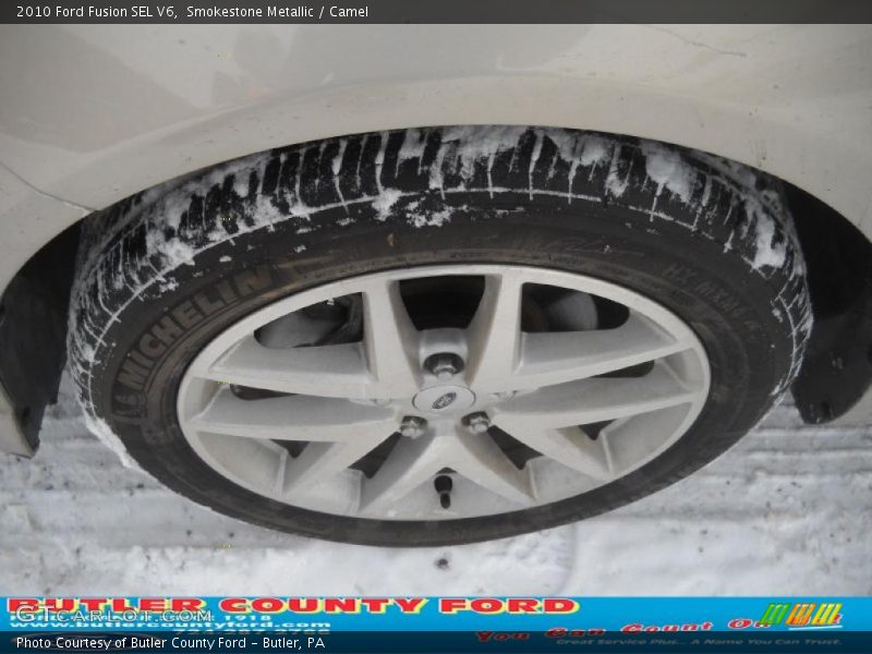 Smokestone Metallic / Camel 2010 Ford Fusion SEL V6