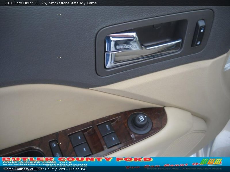 Smokestone Metallic / Camel 2010 Ford Fusion SEL V6
